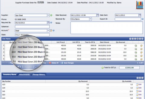 Purchasing Integration